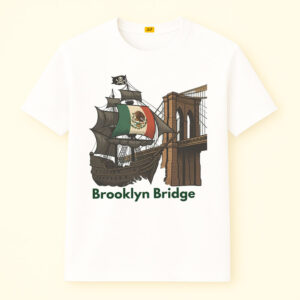 Brooklyn Bridge Collision Mexican Ship Story Shirt, Gulf Of Mexico