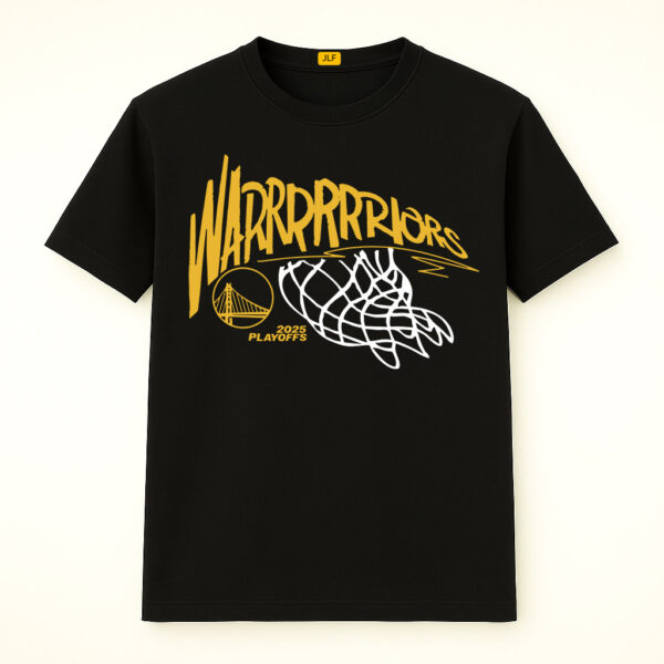 Golden State Warriors 2025 NBA Playoffs Swish Shirt