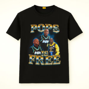 Indy Pops Is Free Shirt, Indiana Pacers