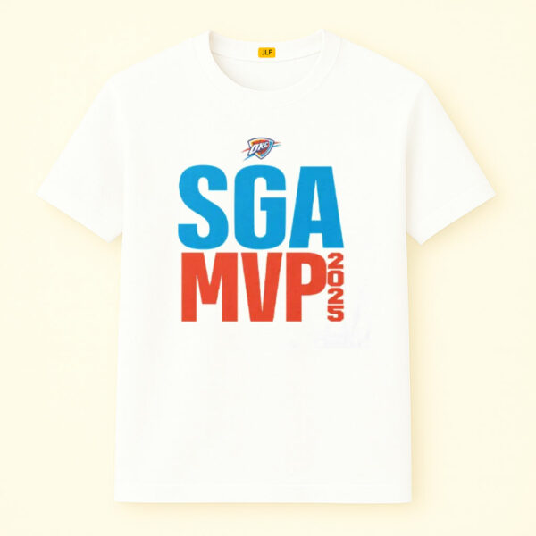 OKC Thunder SGA MVP 2025 Shai Gilgeous-Alexander Shirt