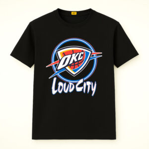Oklahoma Okc Thunder Neon Loud City Shirt