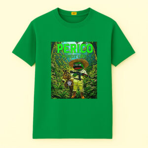 Perico Valdez Highest Caff Pepe Frog Meme Donkey Shirt