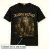 Personalized Papa’s Wolf Pack Shirt for Family, Father's Day Gift