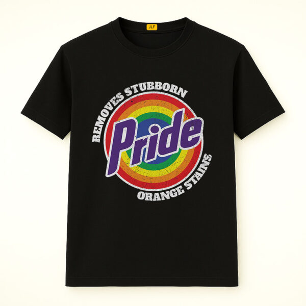 Pride Removes Stubborn Orange Stains Shirt