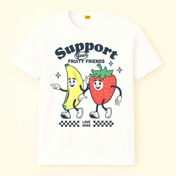 Support Your Fruit Friends Love Wins Shirt For LGBT, Banana and Strawberry