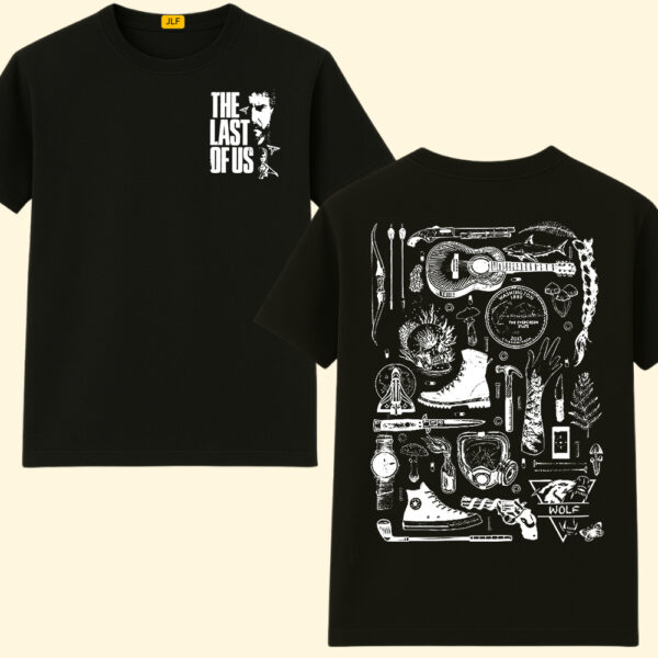 The Last Of Us Shirt, Joel And Ellie, Ellies Tattoo