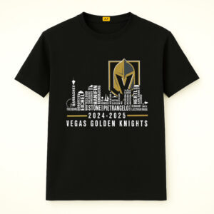 Vegas Golden Knights 2024 - 025 Team Roster Names Shirt