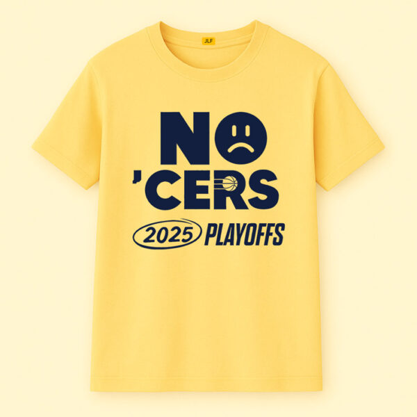 No ‘Cers Sad Face Indiana Pacers 2025 Playoffs NBA Finals Shirt