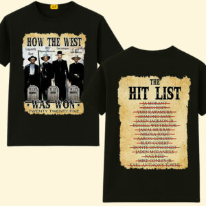 Oklahoma City Thunder Championship How The West Was Won Shirt