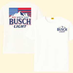 Red White and Busch Light Shirt, 4th of July