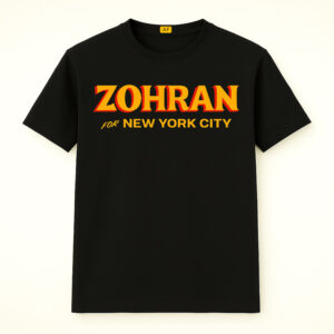 Zohran for New York City Shirt, Mayor Mamdani 2025