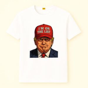 Trump I’m On The List Epstein Sarcastic Political Shirt